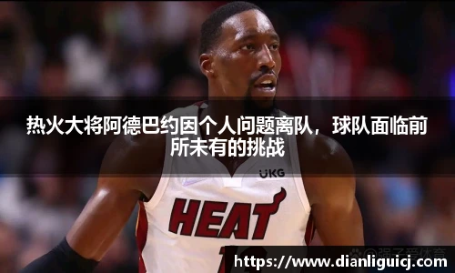 热火大将阿德巴约因个人问题离队，球队面临前所未有的挑战